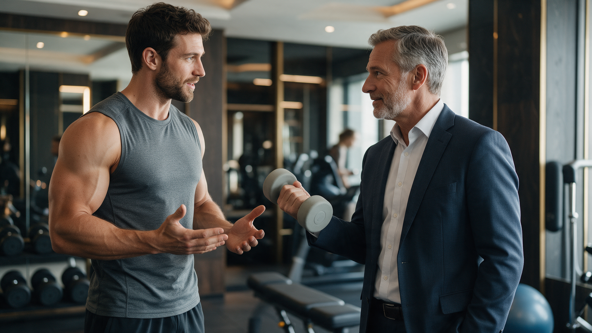 Personal Trainer und Führungskraft im Private Gym Adliswil