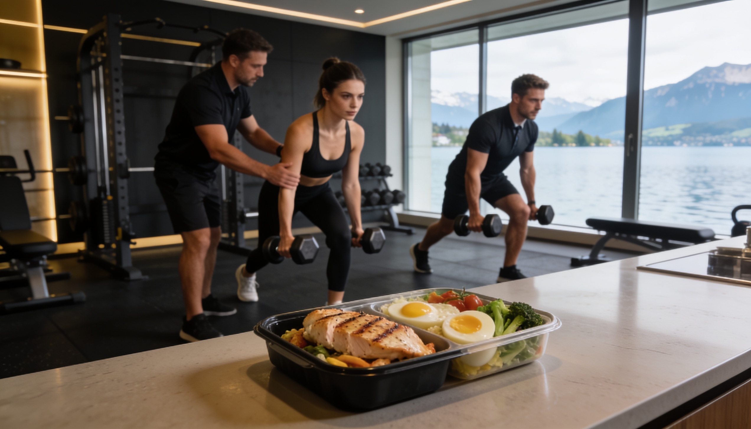 Krafttraining und proteinreiche Ernaehrung im Private Gym Adliswil - Muskelerhalt beim Intervallfasten