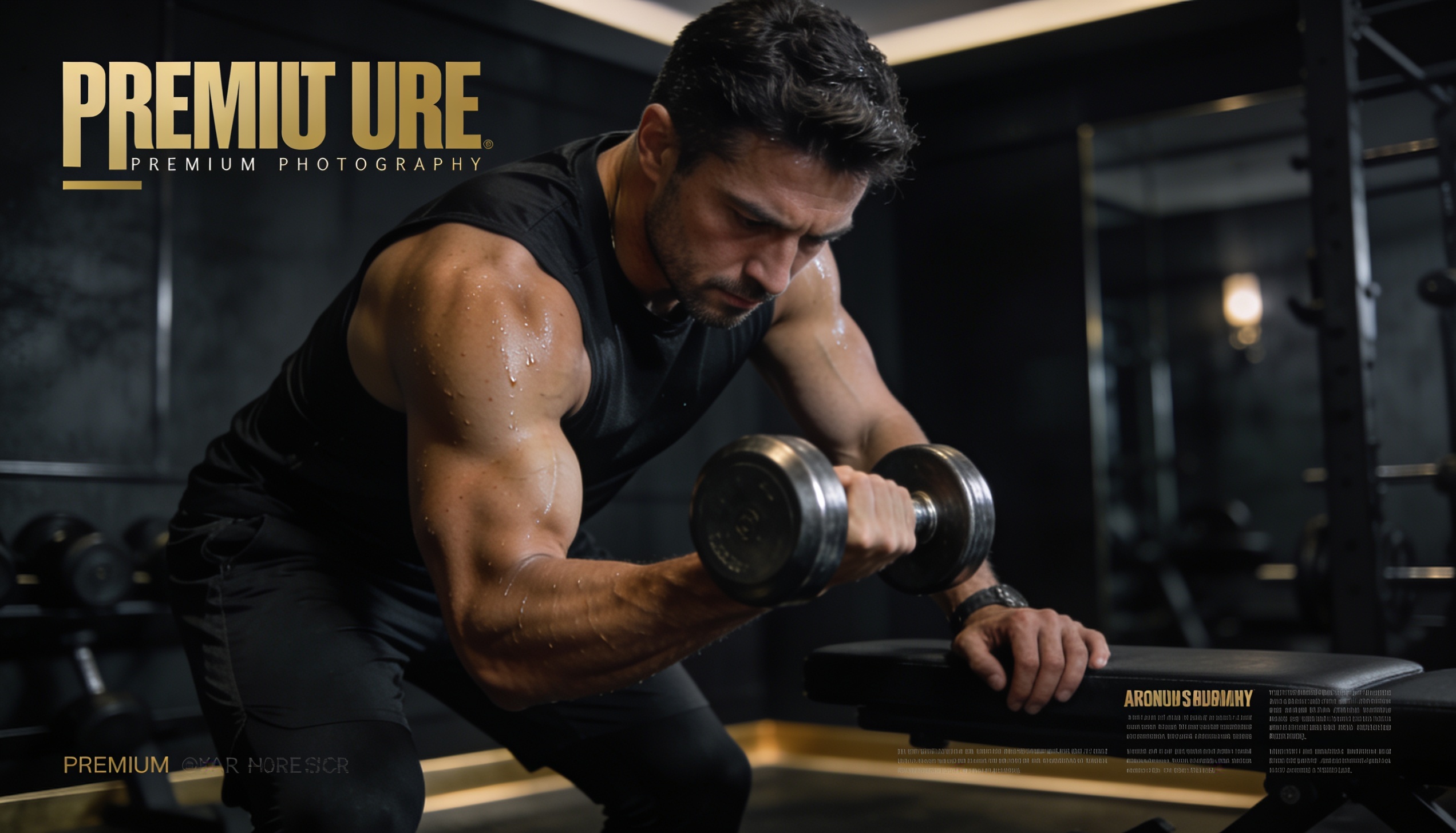 Unternehmer beim Krafttraining im Private Gym Adliswil – Body Recomposition