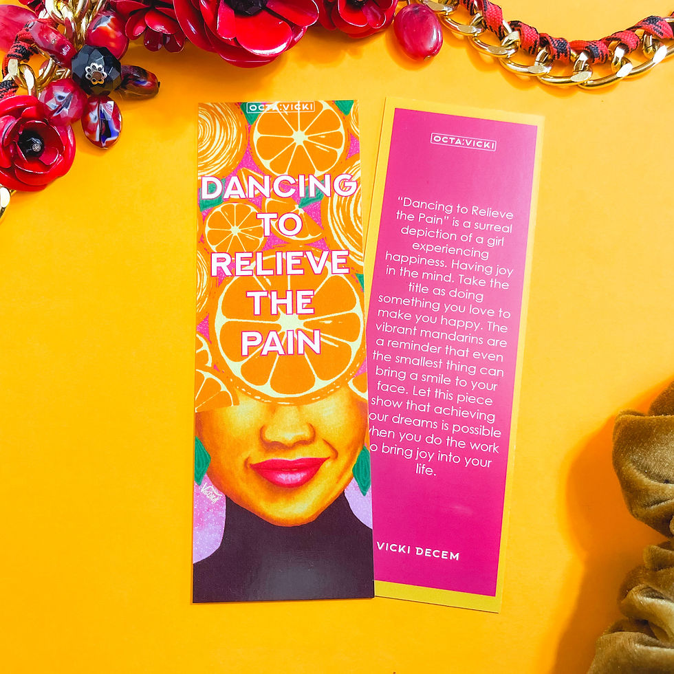 Thumbnail: “Dancing To Relieve the Pain” Bookmark 