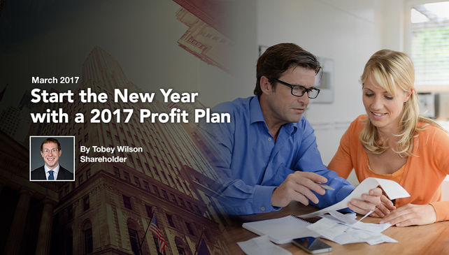 Start the New Year with a 2017 Profit Plan