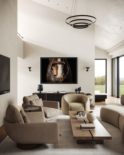 Fine art equine portrait designed for collectors and refined interiors