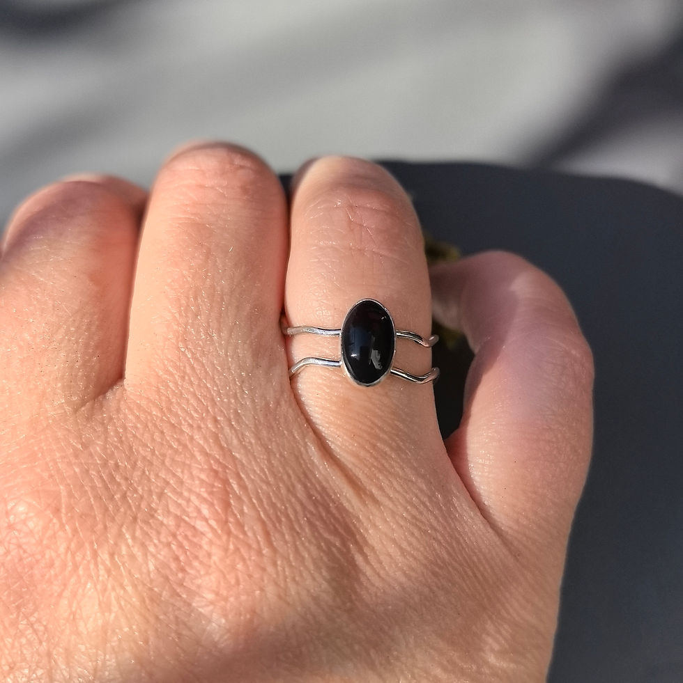 Miniature :  Bague argent, Opale welo 