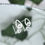 Miniature : Boucles d'oreilles, billes d'argent 