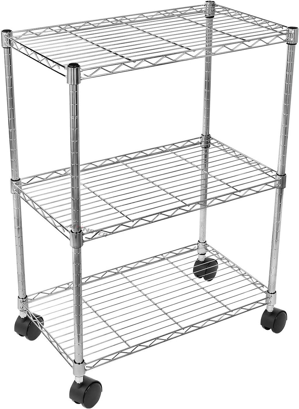 3 Tier wire shelf with wheel