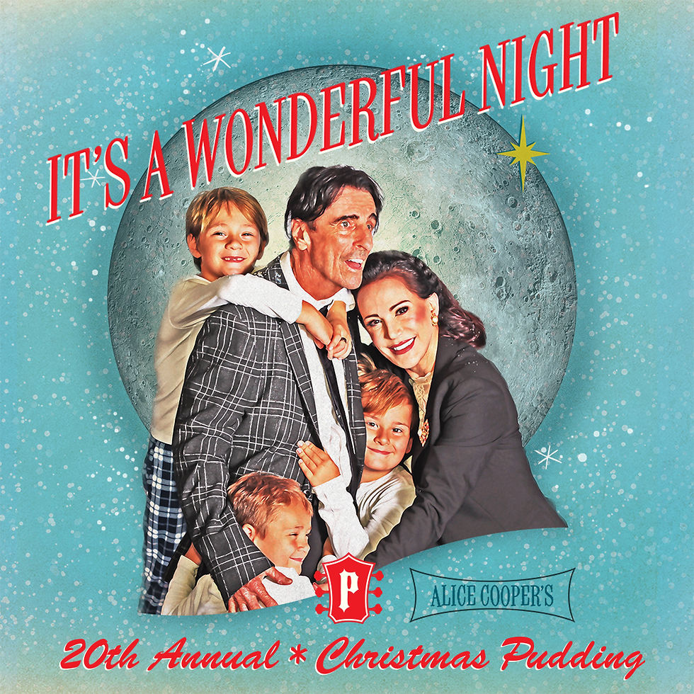 Alice Cooper's 20th Annual Christmas Pudding