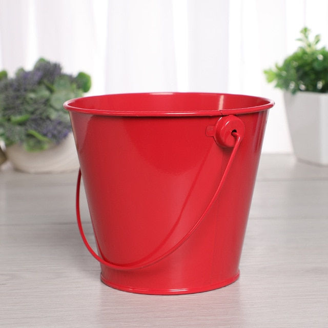 Iron Bucket - Red