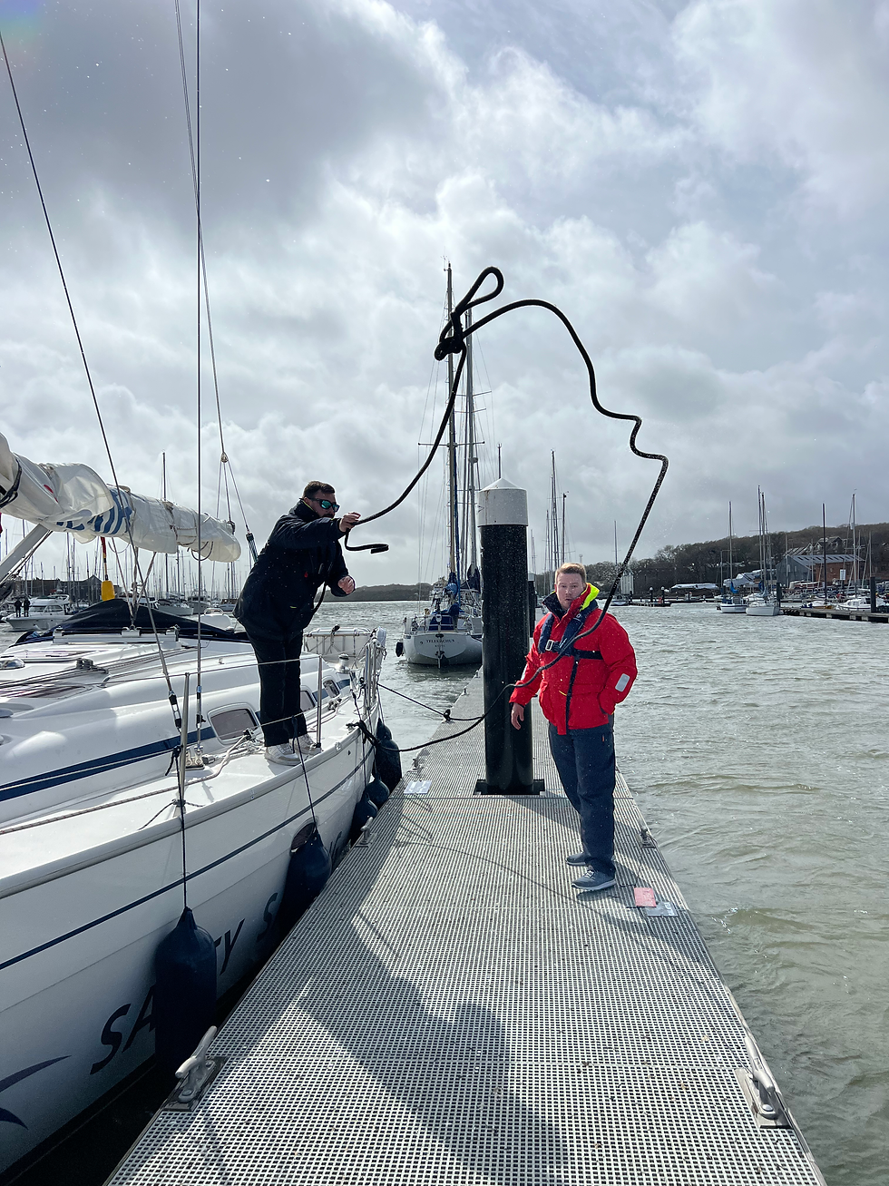 Yacht Crew training