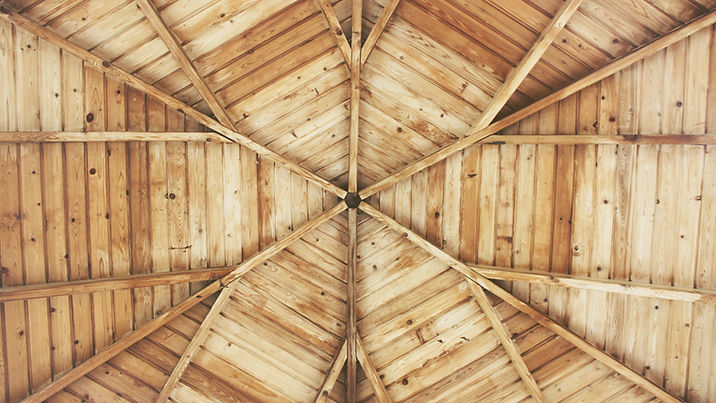 plafond en bois