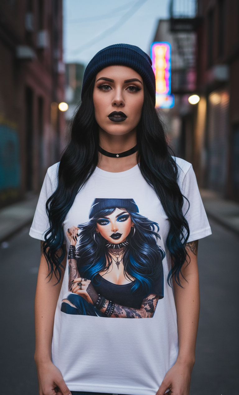 Miniatura: Long Black Hair