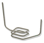 Rohrkühler Spirale eckig aus Edelstahl