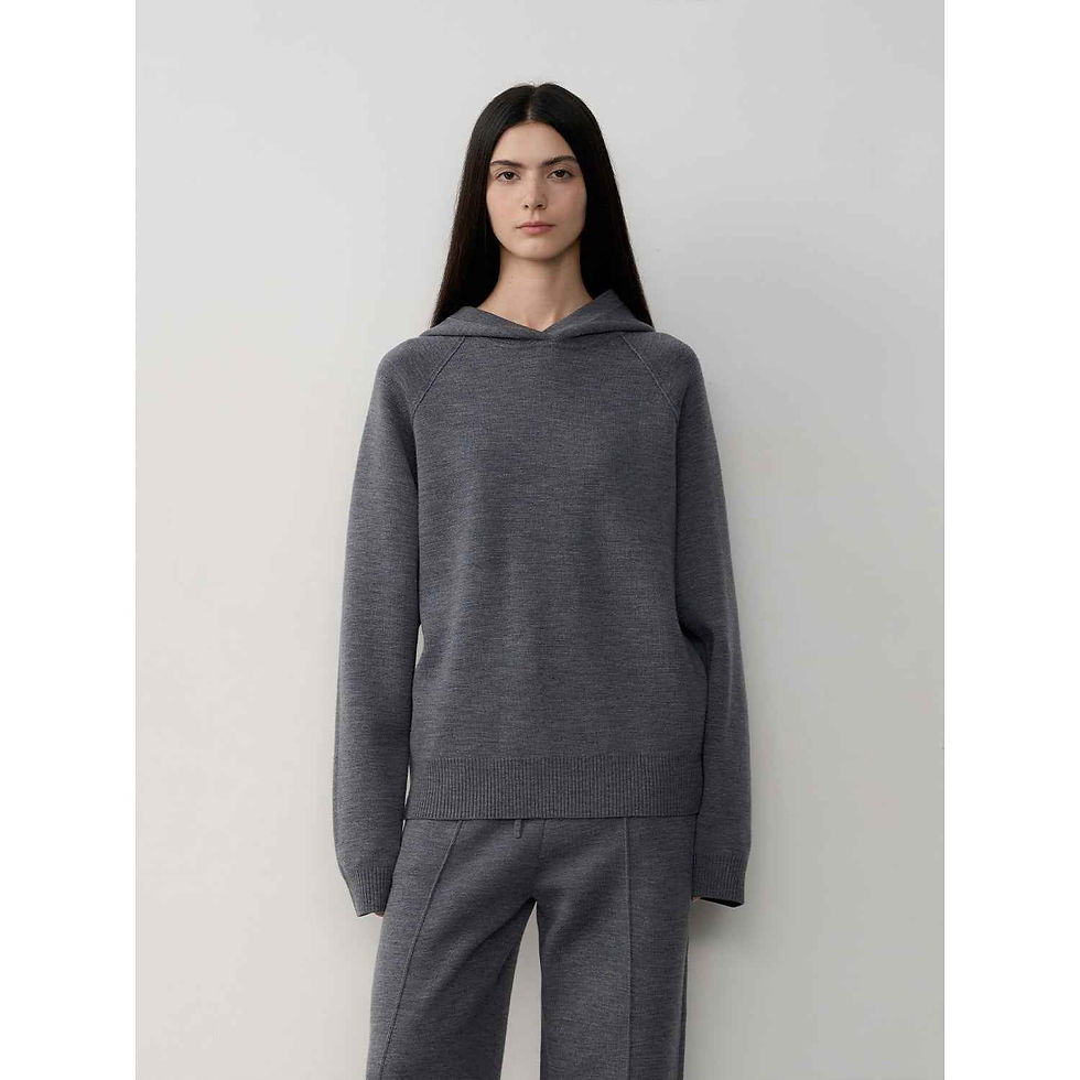 Miniatura: Fireladyfur Women's Wool Knit Hooded Set"Urban One"