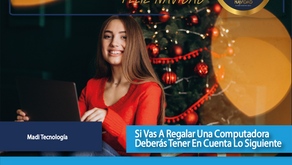 Si Vas A Regalar Una Computadora Deberás Tener En Cuenta Lo Siguiente 