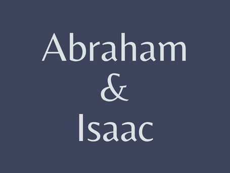 Abraham and Isaac