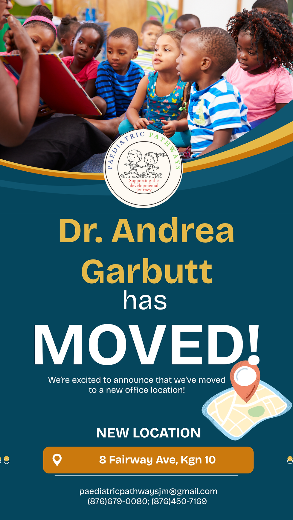 Dr. Andrea Garbutt Has Moved