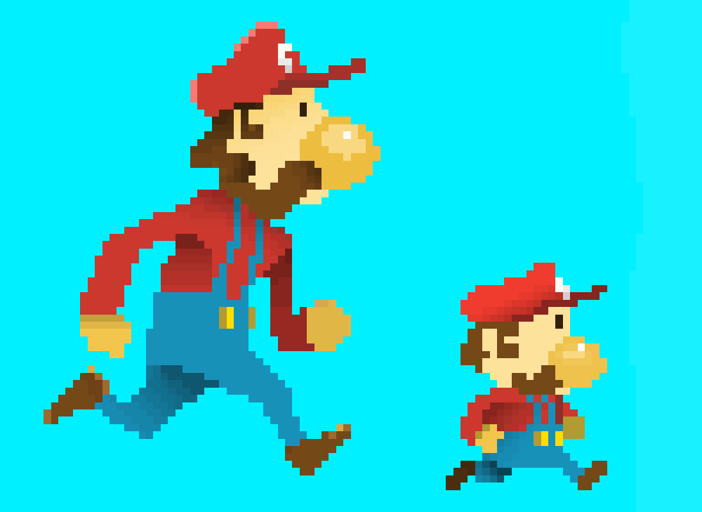Mario Run Animation