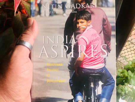 BOOK INTRODUCTION | INDIA ASPIRES | NITIN GADKARI | BOOK 0038