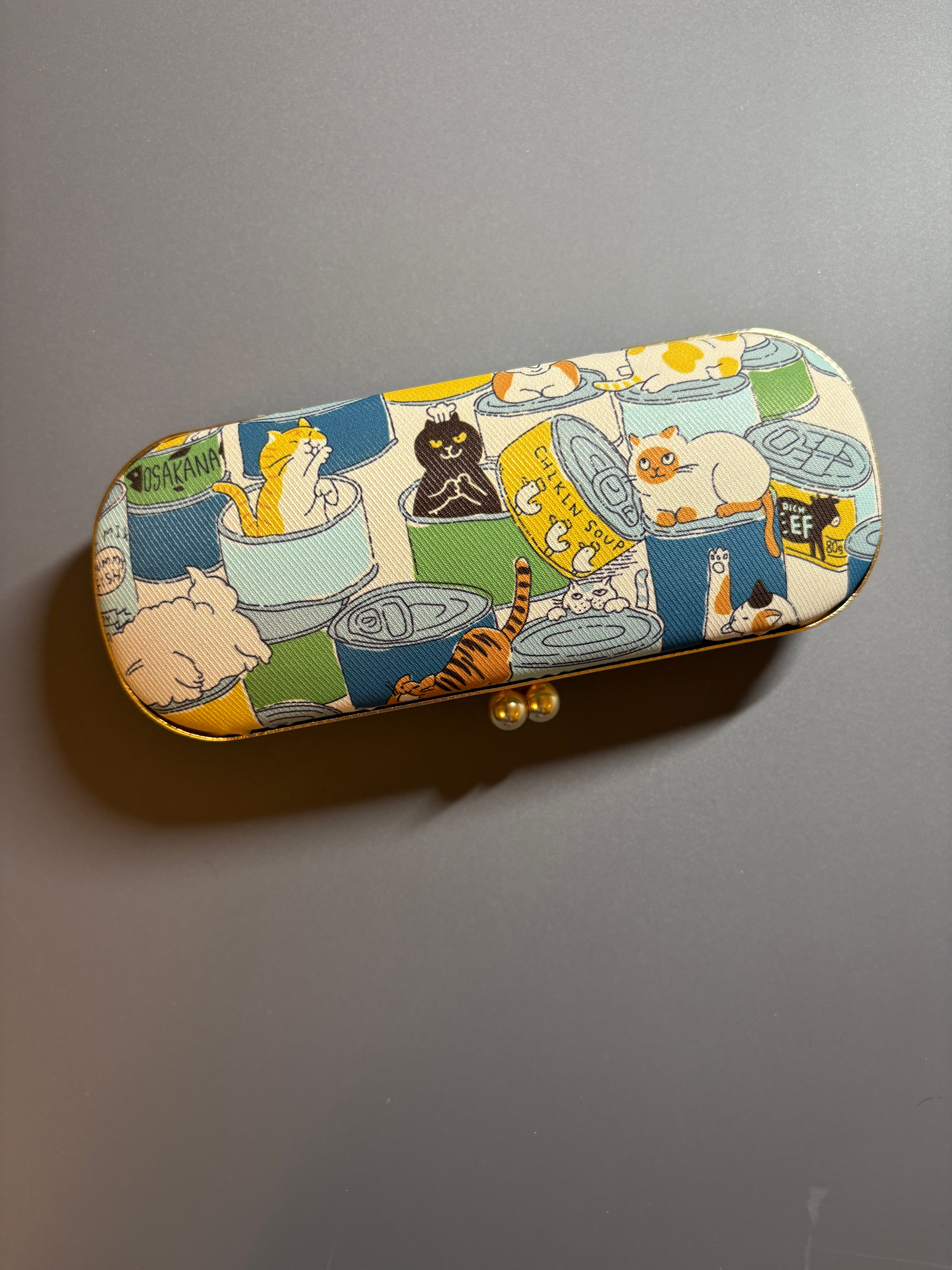 Handmade Eyeglasses case 手造眼鏡盒 - Busy Little Cats