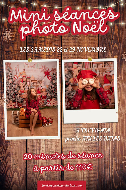 mini seancep hoto noel a aix les bains, seance photo famille, studio photo à aix les bains, lm photographie aix les bains, par votre photographe en savoie