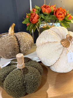 Fabric Pumpkins