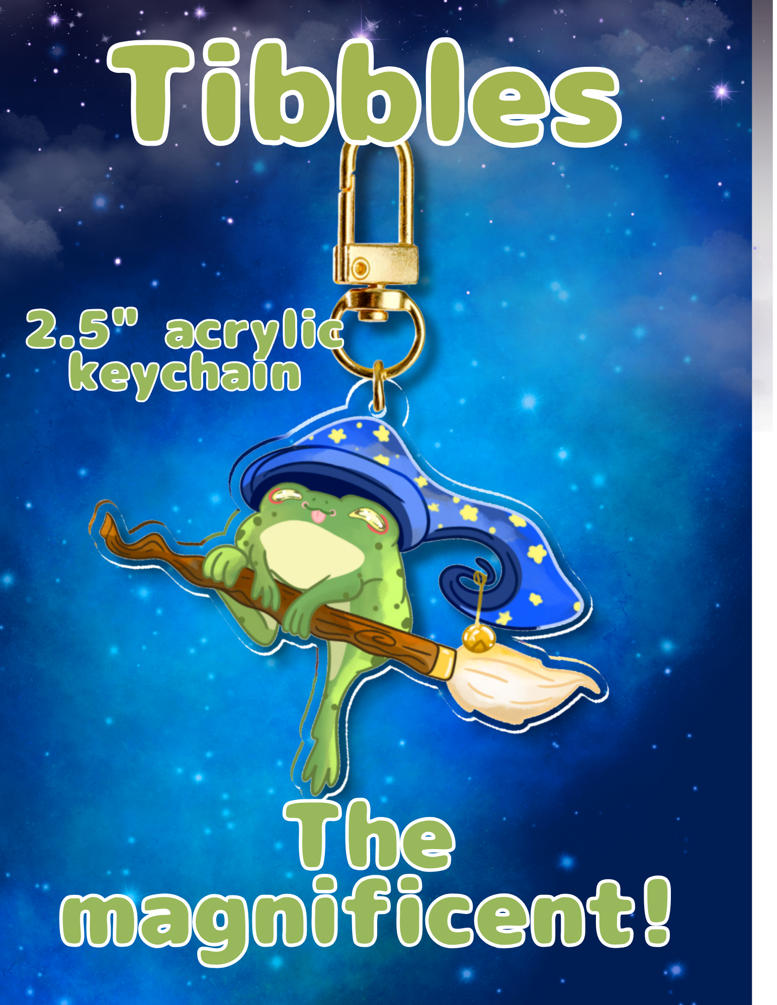 Tibbles the Wizard Frog