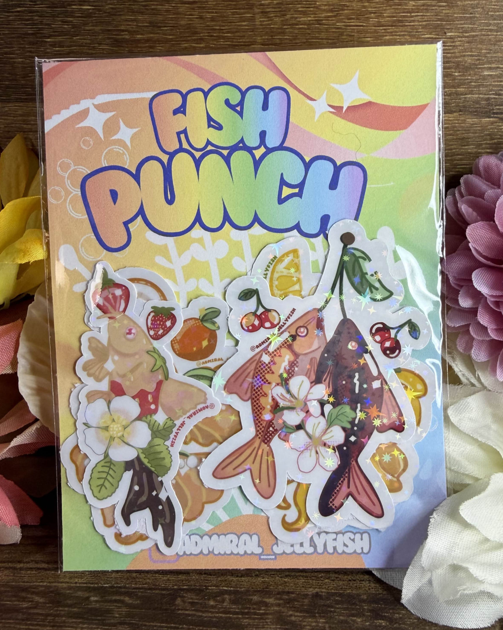 Fruity Fish Sticker Pack