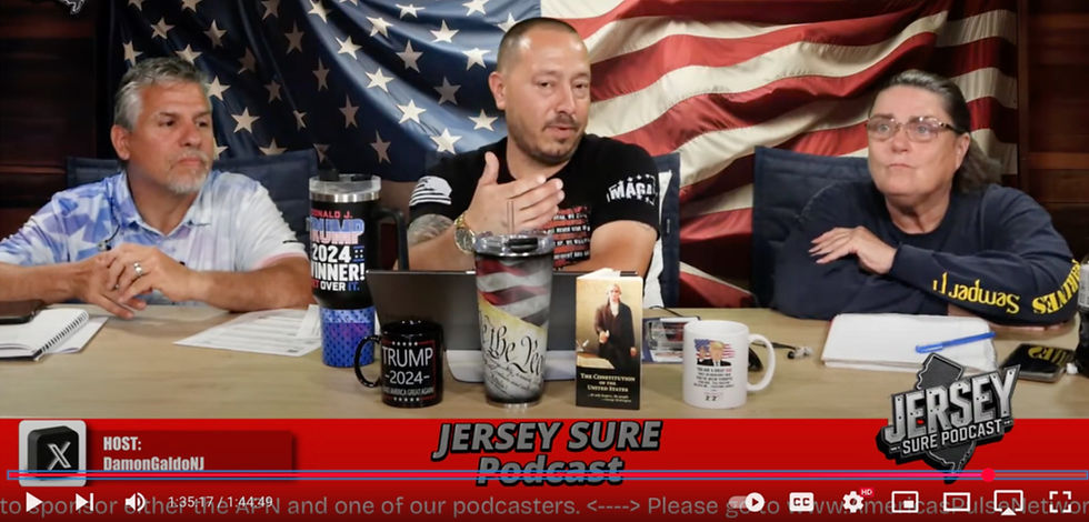 Jen & Steve from DRC sit down and talk with Damon Galdo from Jersey SURE Podcast on