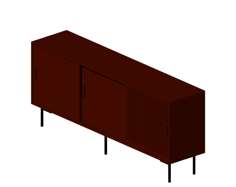 Thumbnail: Rib Sideboard 180×40×77