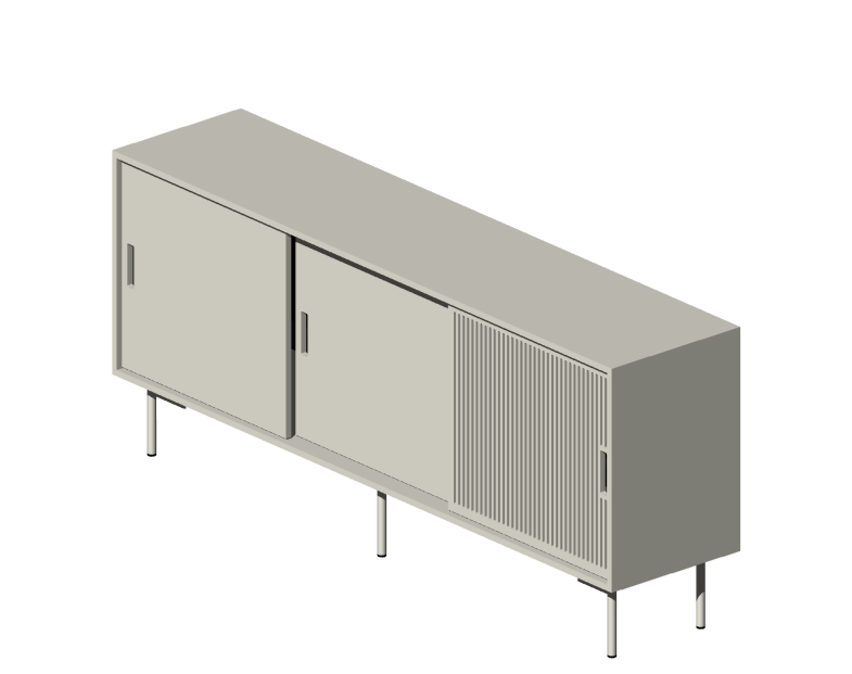 Thumbnail: Rib Sideboard 180×40×77