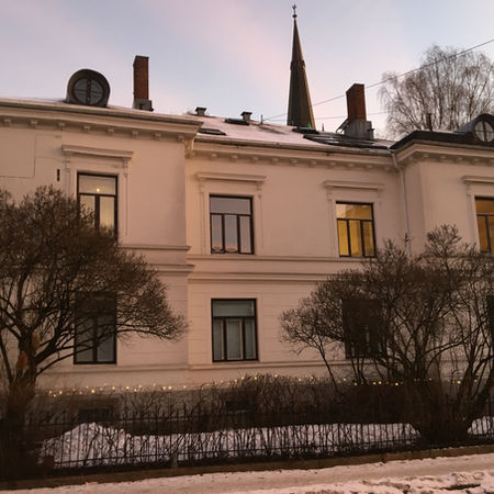 Unik villaleiegård tegnet av tyske arkitekt Rudolf Haeselich 1896