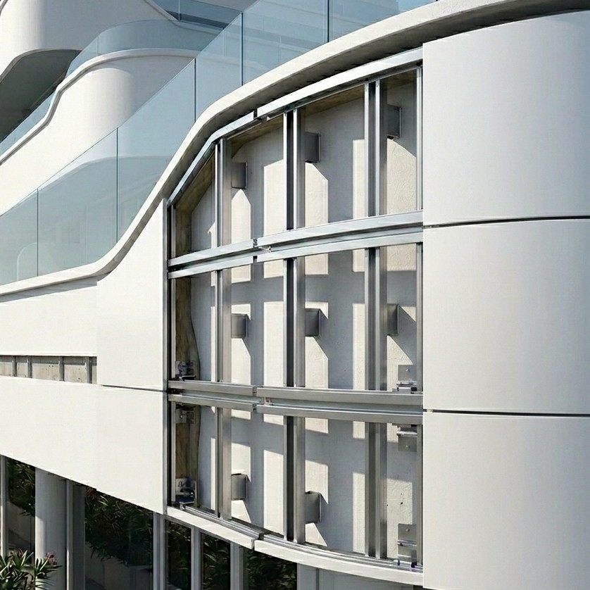 Modern building facade system