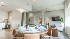 Four Bedroom Hotel Room - California Building New Orleans Louisiana. 