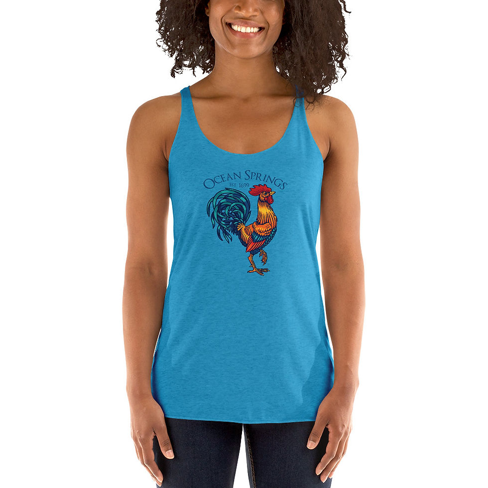 Thumbnail: Official "Carl" the Rooster Women's Racerback Tank