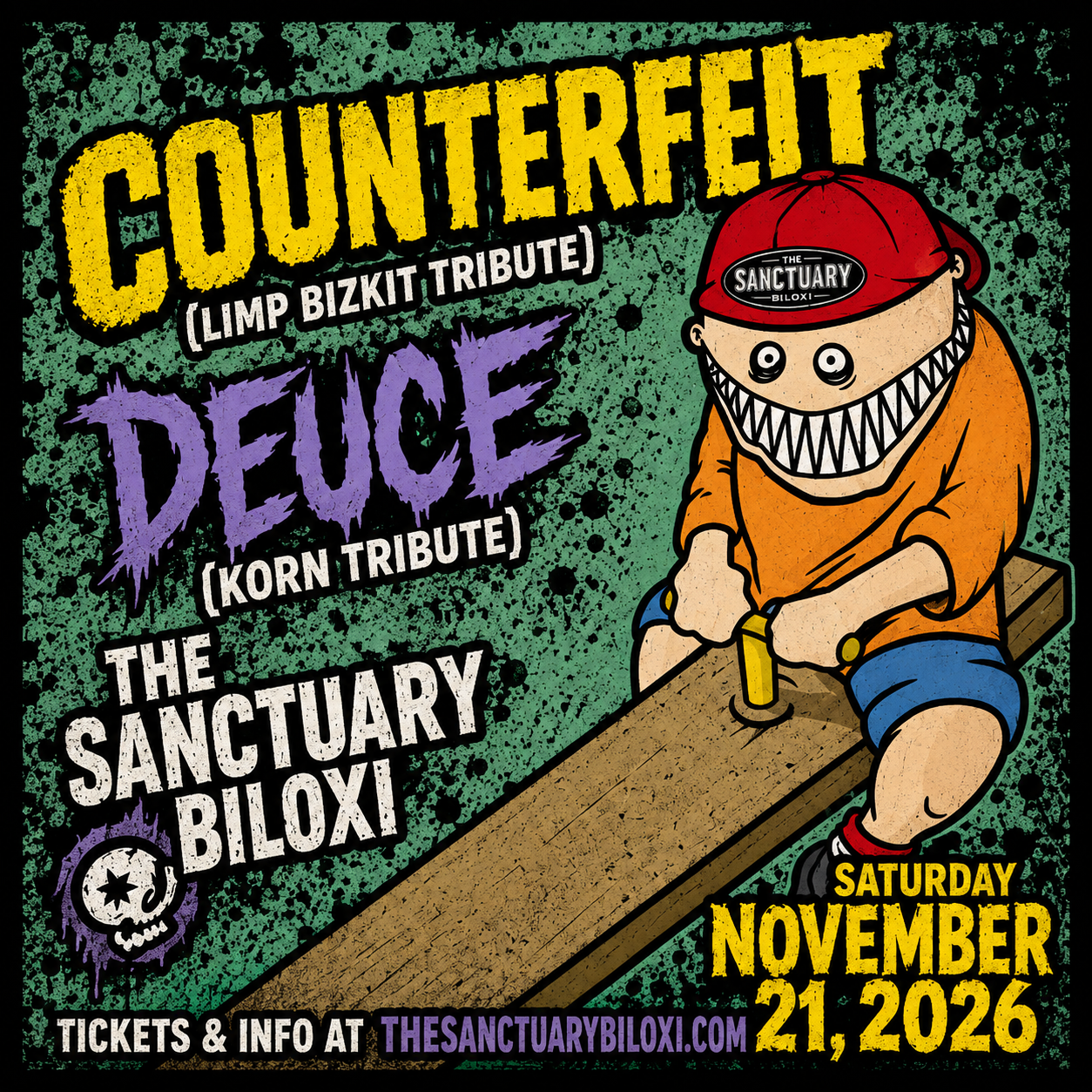 Counterfeit (Limp Bizkit Tribute) | The Sanctuary Biloxi