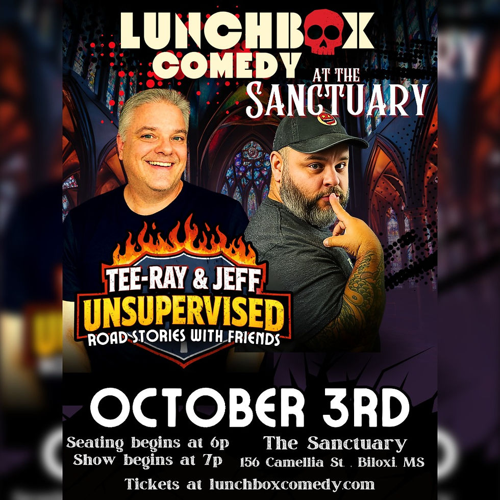 Lunchbox Comedy Presents: Jeff Vance & Tee-Ray Bergeron: Unsupervised Tour