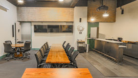 Media Room- California Building New Orleans Louisiana. 