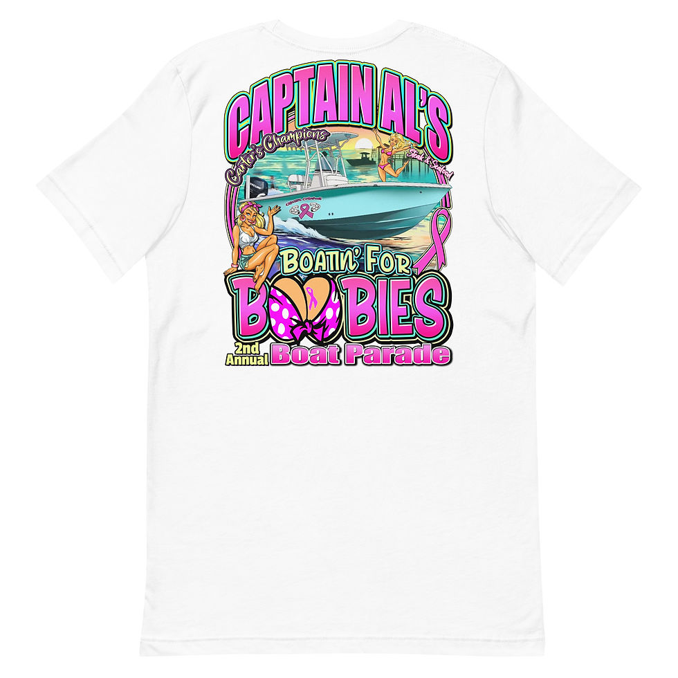 Thumbnail: Boatin' For Boobies T-shirt