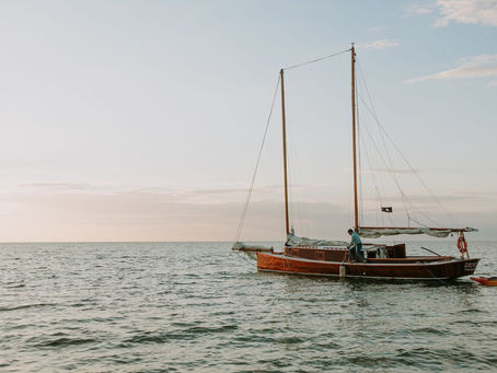 Experience private sailing charters in Ocean Springs, MS aboard The Red Wing. Enjoy a relaxing day trip or sunset sail on the Mississippi Gulf Coast. Book online or call (850) 699-7454.