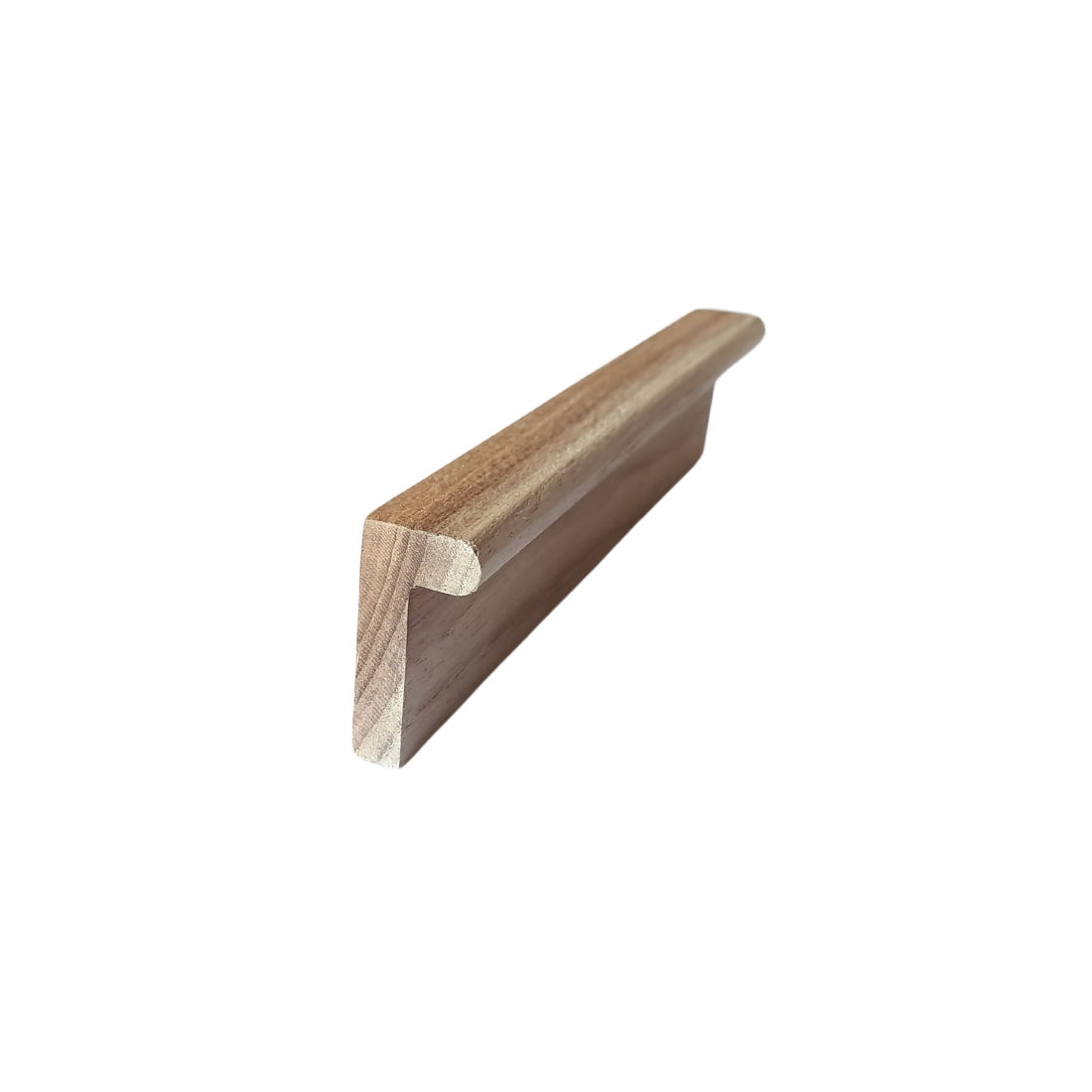 Wooden Handle | P shape long wardrobe handle | edge mounting wooden handle
