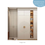 Thumbnail: Half moon wardrobe handle | Round wardrobe handle | semi circle wardrobe handle