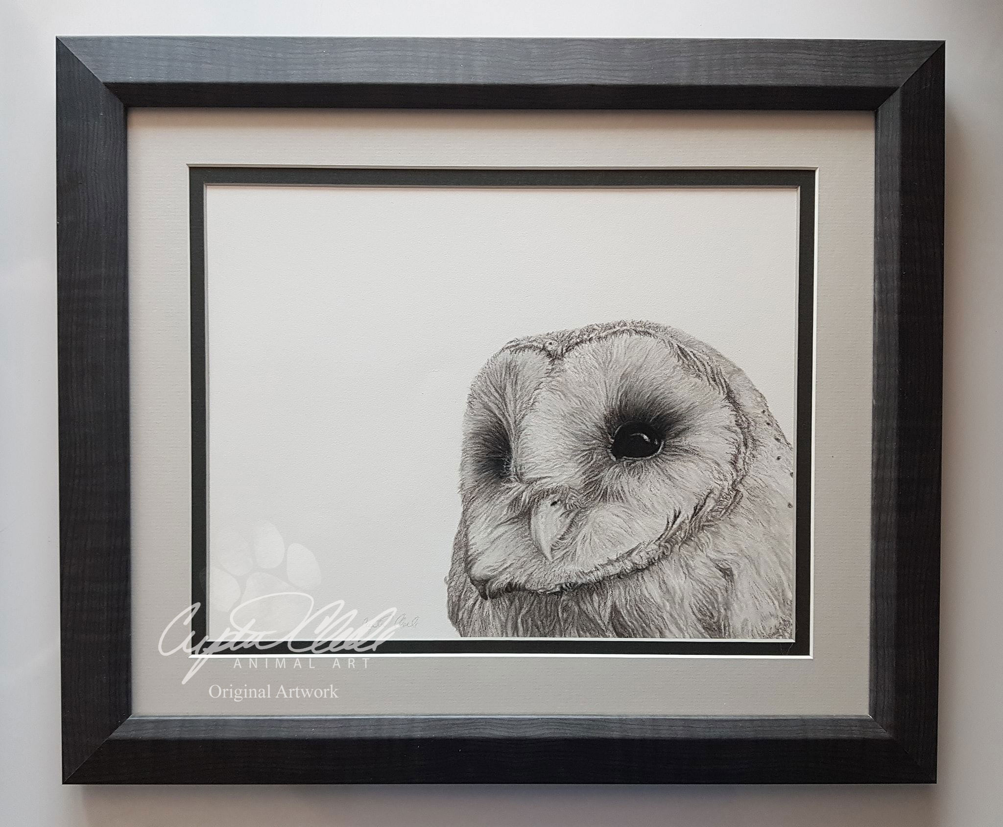 'Snow' Framed