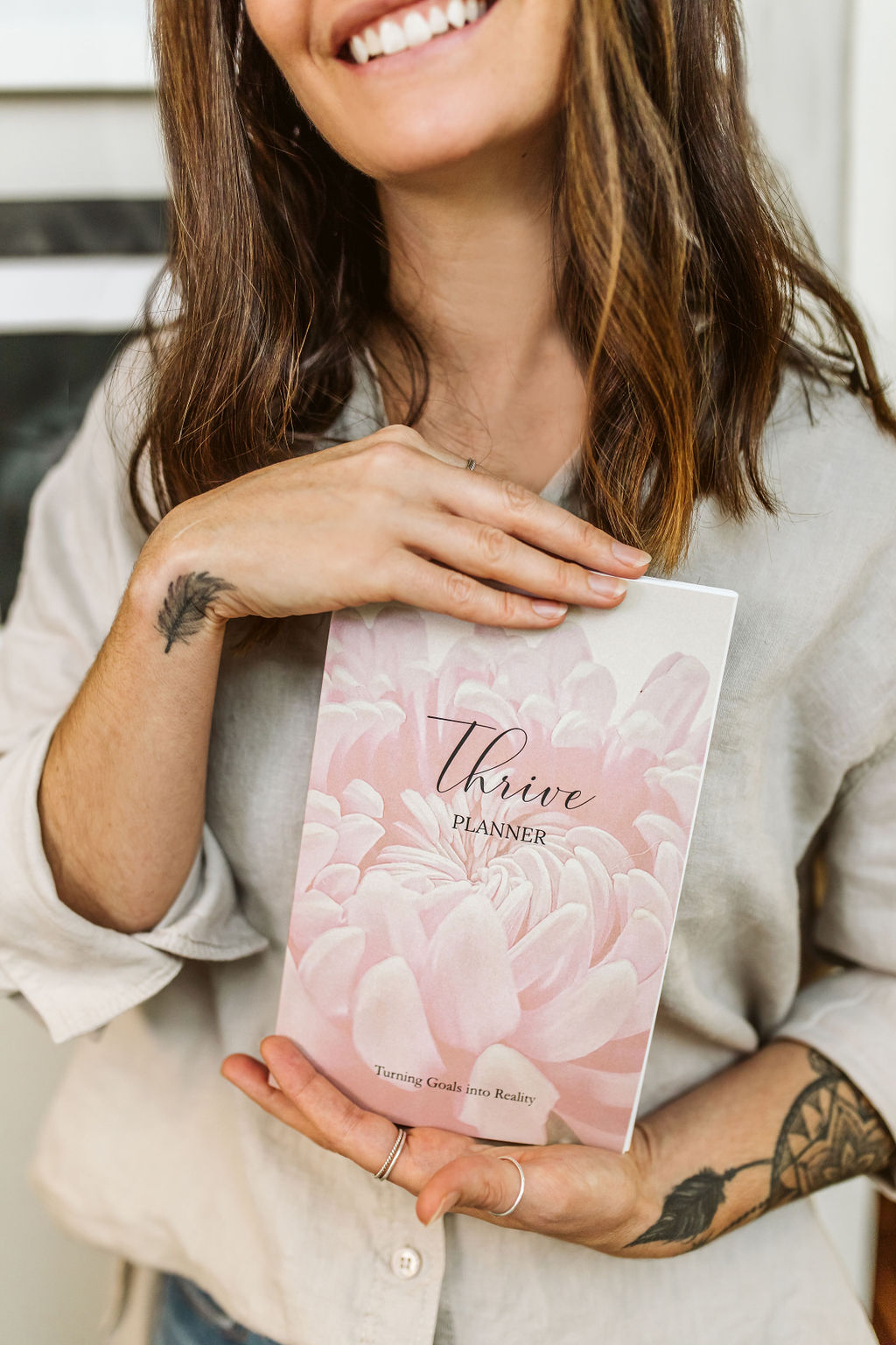 The Thrive Planner, created by Crystal Clarke