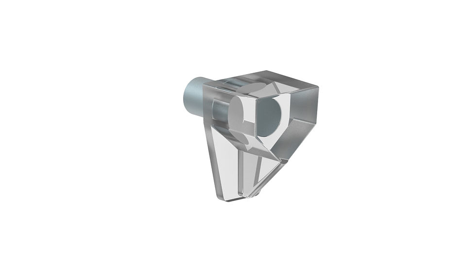 Pie de amigo - Metal plástico