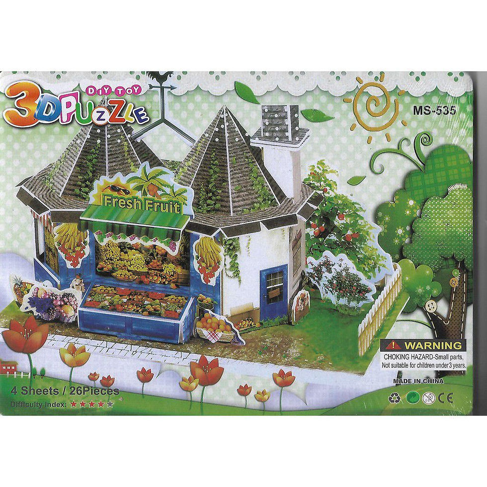 Miniatura: Puzzles 3D ESPUMA