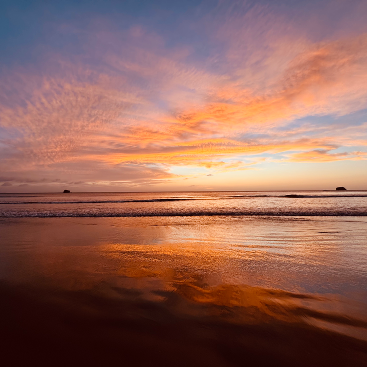 Ocean at retreat centre in San Juan Del Sur, Nicaragua