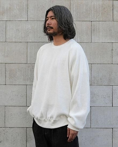 FAKIE STANCE Raglan Thermal WHT | GRAVITY FUKUOKA
