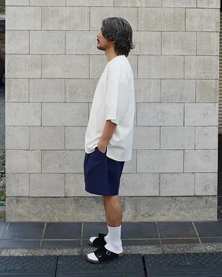 サムネイル： FAKIE STANCE Seersucker Shorts 25P2 NVY