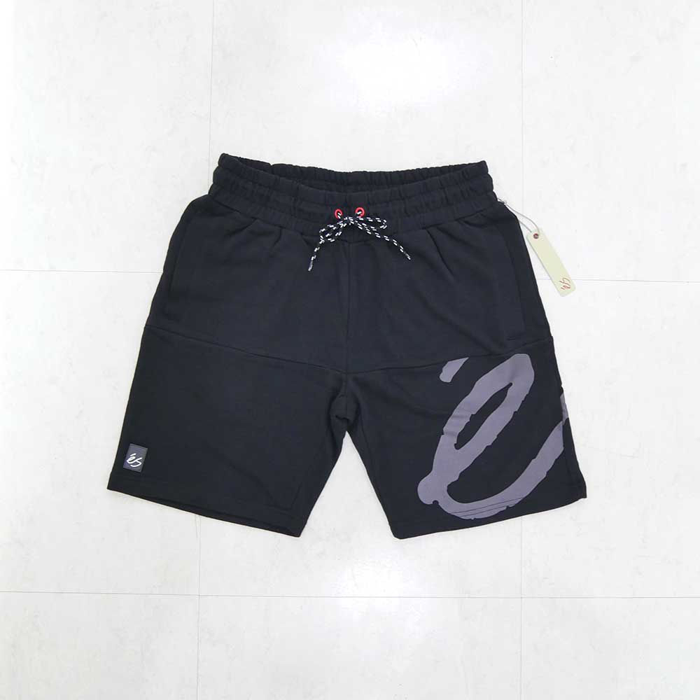 eS SPLIT FLEECE SHORT BLACK