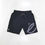 サムネイル： eS SPLIT FLEECE SHORT BLACK