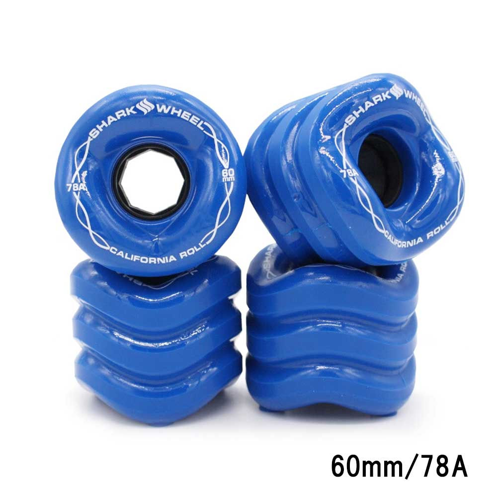 SHARK WHEEL CALIFORNIA ROLL IBIZA BLUE 60MM 78A